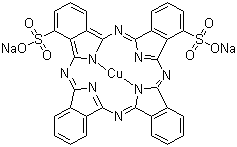 structure of CAS# 1330-38-7, 直接蓝 86