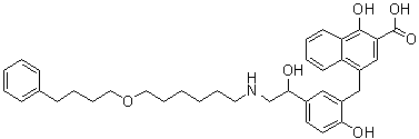 structure of CAS# 1330076-52-2, 沙美特罗杂质 H