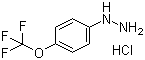 structure of CAS# 133115-72-7, 4-三氟甲氧基苯肼盐酸盐