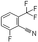 structure of CAS# 133116-83-3, 2-Fluoro-6-(trifluoromethyl)benzonitrile