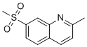 CAS # 133772-24-4, 2-methyl-7-(methylsulfonyl)-Quinoline