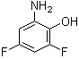 structure of CAS# 133788-83-7, 2-Amino-4,6-difluorophenol