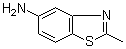 structure of CAS# 13382-43-9, 2-甲基-5-苯并噻唑胺