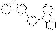 structure of CAS# 1338446-77-7, 9-[3-(二苯并[b,d]呋喃-2-基)苯基]-9H-咔唑