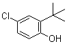 structure of CAS# 13395-85-2, 2-叔丁基-4-氯苯酚