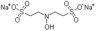 structure of CAS# 133986-51-3, N,N-二乙磺基羟胺二钠盐