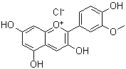 structure of CAS# 134-01-0, 芍药素