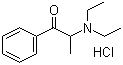 structure of CAS# 134-80-5, 盐酸安非拉酮