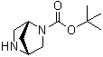 structure of CAS# 134003-84-2, (1R,4R)-2,5-二氮杂双环[2.2.1]庚烷-2-羧酸叔丁基酯