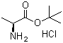 CAS # 13404-22-3, tert-Butyl L-alaninate hydrochloride, L-Alanine tert-butyl ester hydrochloride