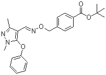 structure of CAS# 134098-61-6, Fenpyroximate