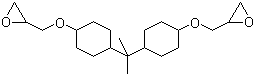 CAS # 13410-58-7, 2,2'-((1-Methylethylidene)bis(cyclohexane-4,1-diyloxymethylene))bisoxirane