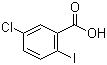 structure of CAS# 13421-00-6, 5-氯-2-碘苯甲酸