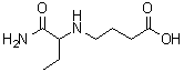 CAS # 1342566-28-2, 4-[[1-(Aminocarbonyl)propyl]amino]butanoic acid