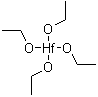 structure of CAS# 13428-80-3, Hafnium tetraethoxide
