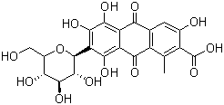 structure of CAS# 1343-78-8, Cochineal