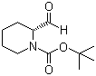 structure of CAS# 134526-69-5, (R)-2-甲酰基-1-哌啶甲酸叔丁酯