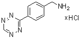 CAS # 1345866-68-3, 4-(1,2,4,5-Tetrazin-3-yl)benzenemethanamine hydrochloride (1:?)