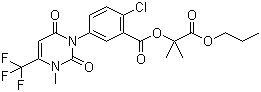 structure of CAS# 134605-64-4, Butafenacil