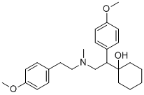 CAS # 1346601-14-6, Venlafaxine Impurity 5, rac N-Desmethyl-N-(4-methoxyphenethyl) Venlafaxine
