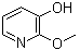 structure of CAS# 13472-83-8, 2-甲氧基-3-吡啶醇