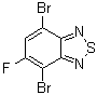 structure of CAS# 1347736-74-6, 4,7-Dibromo-5-fluoro-2,1,3-benzothiadiazole