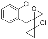 structure of CAS# 134818-68-1, 2-(1-氯环丙基)-2-[(2-氯苯基)甲基]-环氧乙烷