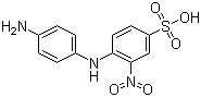CAS 登录号：135-11-5, 4-氨基-2'-硝基二苯胺-4'-磺酸