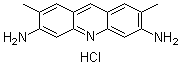 structure of CAS# 135-49-9, 3,6-二氨基-2,7-二甲基吖啶盐酸盐