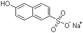 structure of CAS# 135-76-2, 6-羟基-2-萘磺酸钠