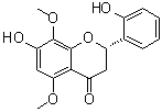 CAS 登录号：1351338-14-1, 2(S)-2',7-二羟基-5,8-二甲氧基黄烷酮