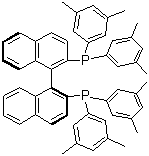 structure of CAS# 135139-00-3, (S)-(-)-2,2'-Bis[di(3,5-xylyl)phosphino]-1,1'-binaphthyl