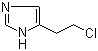 structure of CAS# 13518-55-3, 4-(2-氯乙基)咪唑