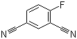 structure of CAS# 13519-90-9, 4-Fluoroisophthalonitrile