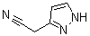 CAS # 135237-01-3, 1H-Pyrazole-3-acetonitrile, 3-Cyanomethylpyrazole