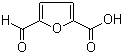 structure of CAS# 13529-17-4, 5-甲酰基-2-呋喃甲酸