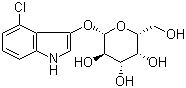 structure of CAS# 135313-63-2, 4-Chloro-3-indolyl beta-D-galactopyranoside