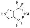 structure of CAS# 1354959-61-7, 2-甲基-2-丙基[(3R,4R)-4-(三氟甲基)-3-吡咯烷基]氨基甲酸酯