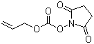CAS 登录号：135544-68-2, 烯丙基琥珀酰亚胺基碳酸酯