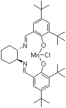 structure of CAS# 135620-04-1, (S,S)-(+)N,N'-Bis(3,5-di-tert-butylsalicylidene)-1,2-cyclohexanediaminomanganese(III) chloride