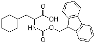 structure of CAS# 135673-97-1, N-芴甲氧羰基-3-环己基-L-丙氨酸