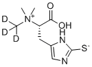 structure of CAS# 1356933-89-5, L-(+)-Ergothioneine-d3