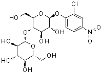 CAS # 135743-28-1, 2'-Chloro-4'-nitrophenyl beta-D-cellobioside, 2-Chloro-4-nitrophenyl 4-O-beta-D-glucopyranosyl-beta-D-glucopyranoside
