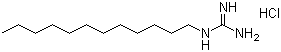 CAS 登录号：13590-97-1, 十二烷基胍单盐酸盐