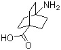structure of CAS# 13595-17-0, 4-Aminobicyclo[2.2.2]octane-1-carboxylic acid