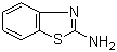 structure of CAS# 136-95-8, 2-Aminobenzothiazole