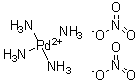 structure of CAS# 13601-08-6, 四氨合钯二硝酸盐