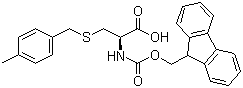 CAS # 136050-67-4, Fmoc-S-(4-methylbenzyl)-L-cysteine, Fmoc-Cys(pMebzl)-OH