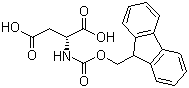 CAS 登录号：136083-57-3, N-芴甲氧羰基-D-天冬氨酸