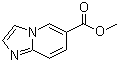 structure of CAS# 136117-69-6, Methyl imidazo[1,2-a]pyridine-6-carboxylate